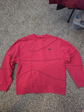 Ader Error red sweatshirt with black stitching size A1 (similar to US M)